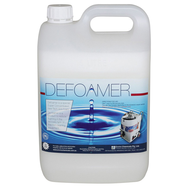 DEFOAMER Anti-foam for Carpets and Upholstery Cleaning Machines DEFOAMER Anti-foam for Carpets and Upholstery Cleaning Machines