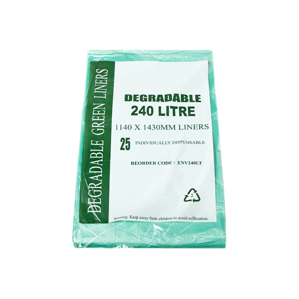 Degradable Enviro Green Garbage Bags Bin Liners Degradable Enviro Green Garbage Bags Bin Liners