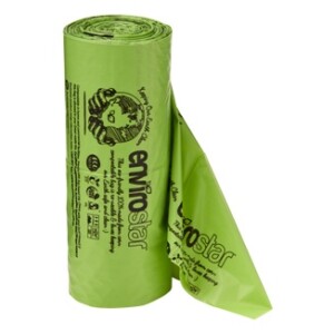 Envirostar Produce Roll Green Printed 16um (250 sheets x 6 rolls)