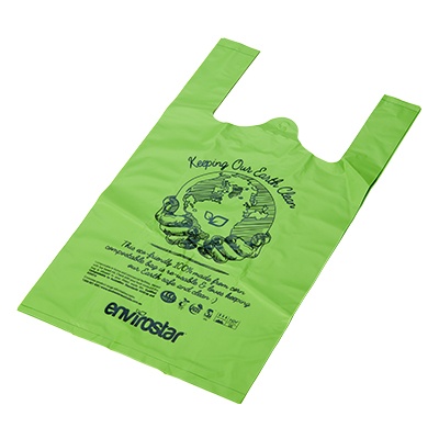 Envirostar Food Grade Compostable Singlet Shopping Bags ~ GMO Free Envirostar Food Grade Compostable Singlet Shopping Bags ~ GMO Free