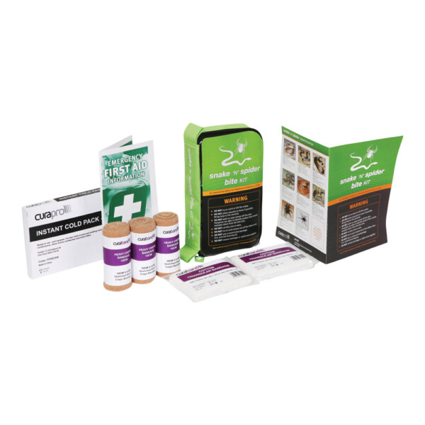 Fast Aid Snake and Spider Bite First Aid Kit, Soft Pack