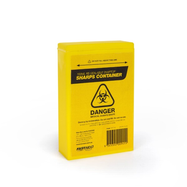Sharps Hazard Containers (Australian Made) in Plastic or Metal