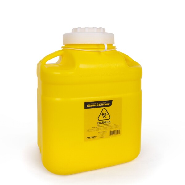 Sharps Hazard Containers (Australian Made) in Plastic or Metal
