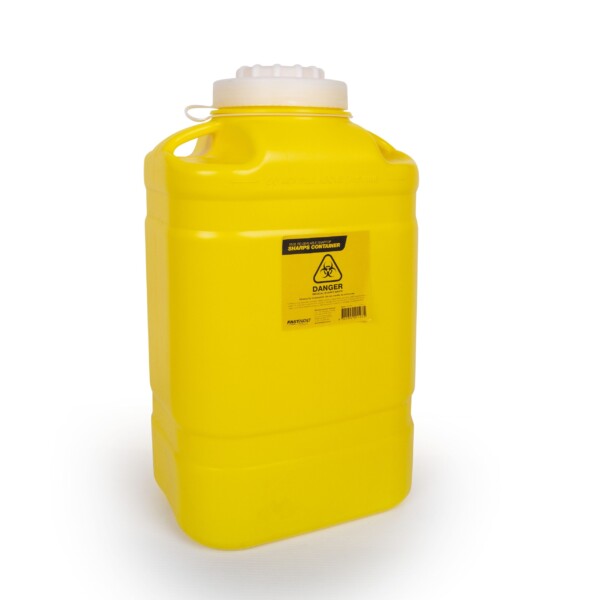 Sharps Hazard Containers (Australian Made) in Plastic or Metal
