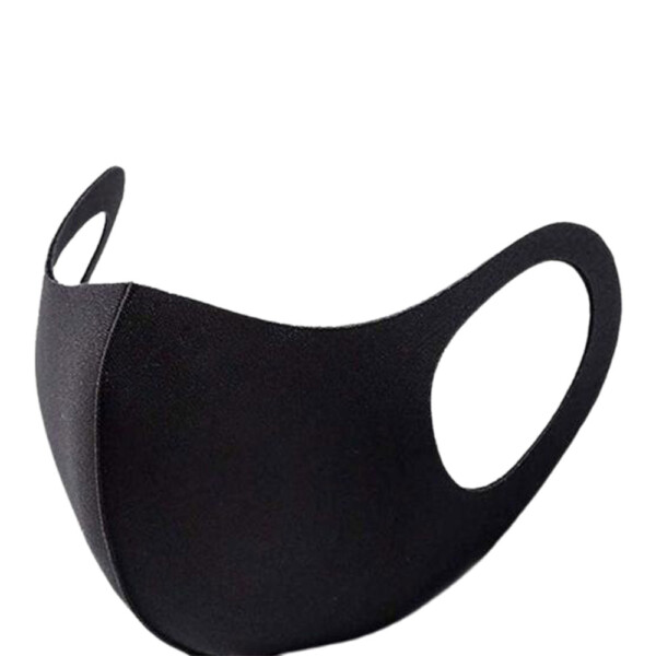 Bulk Blendz Re-usable Fabric 2 Layers Face Mask - Black Bulk Blendz Re-usable Fabric 2 Layers Face Mask - Black