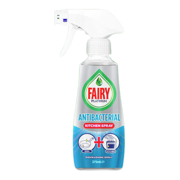 Fairy Anti-Bacterial Easy Dish Kitchen Spray 275mL Fairy Anti-Bacterial Easy Dish Kitchen Spray 275mL