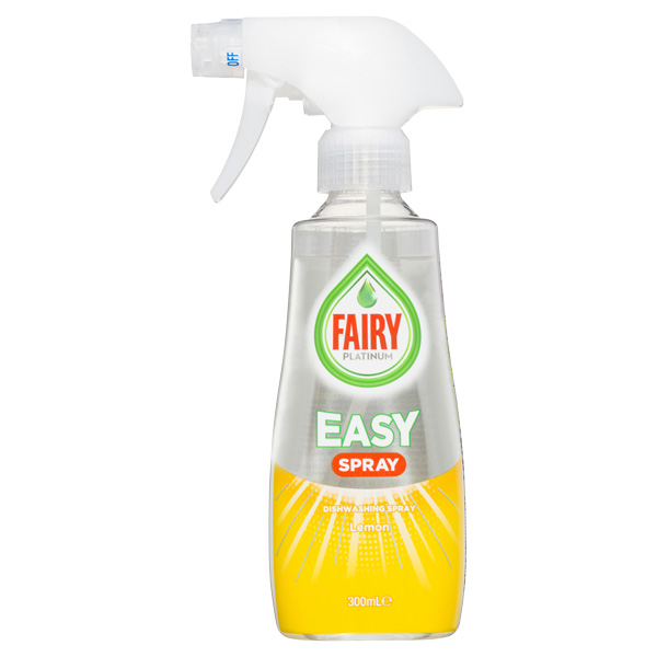 Fairy Platinum Easy Dish Spray LEMON 300mL Fairy Platinum Easy Dish Spray LEMON 300mL