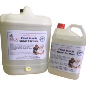 Bulk Blendz Final Touch Spray On Wax for cars