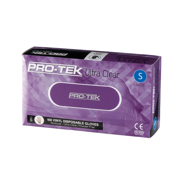 ProTek Natural Disposable Vinyl Gloves (10x100pcs) ProTek Natural Disposable Vinyl Gloves (10x100pcs)