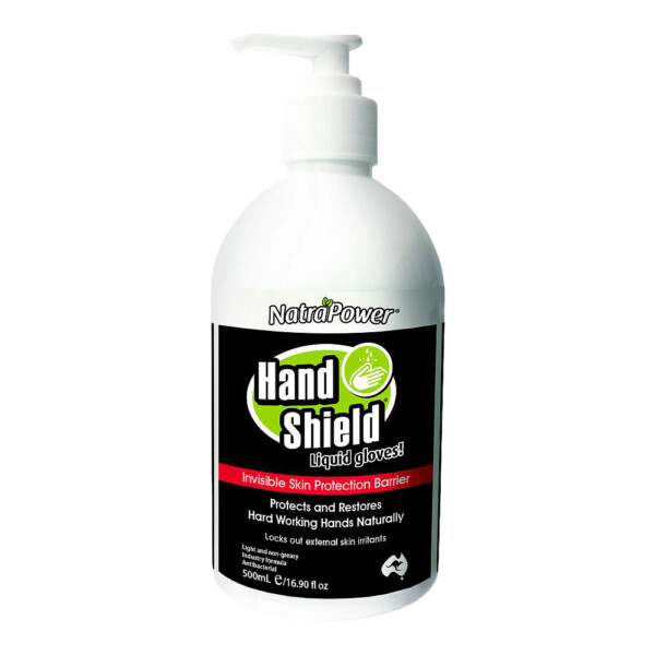 NatraPower Hand Shield Instant Liquid Glove 500mL