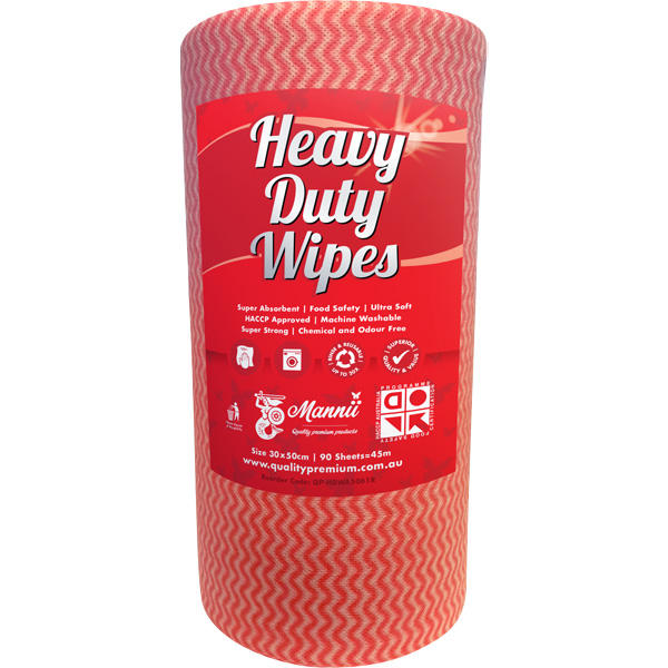 Provada HACCP Approved Heavy Duty Cloth Wipes Roll (4 colours) Provada HACCP Approved Heavy Duty Cloth Wipes Roll (4 colours)