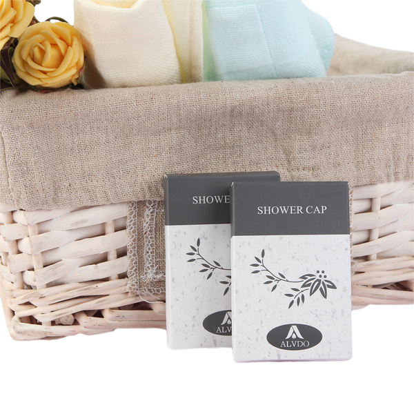 Alvdo Hotel Shower Cap (Individually wrapped) x 500 units per carton Alvdo Hotel Shower Cap (Individually wrapped) x 500 units per carton