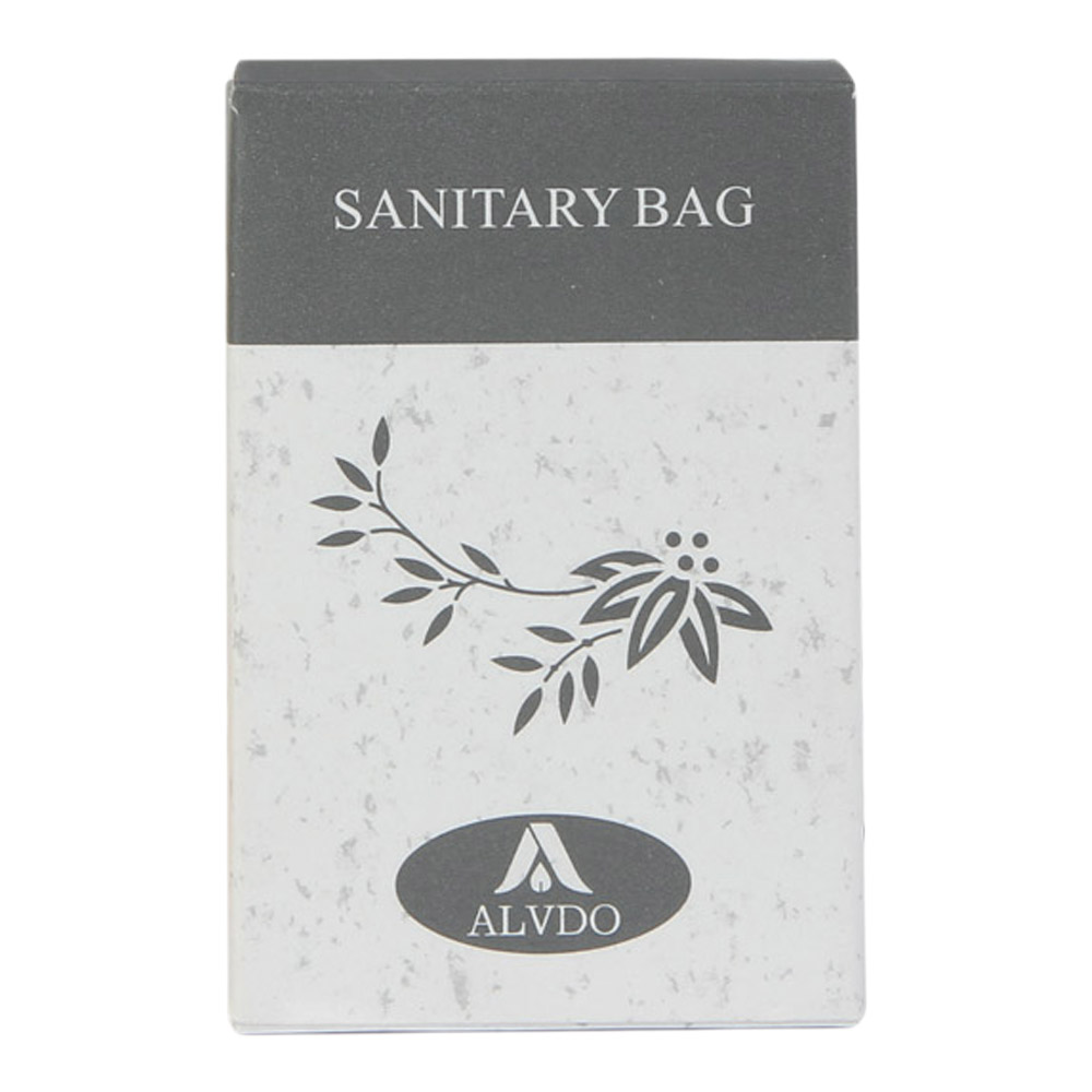 Alvdo Travel Sized Sanitary Bags x 500 pieces - Individually boxed