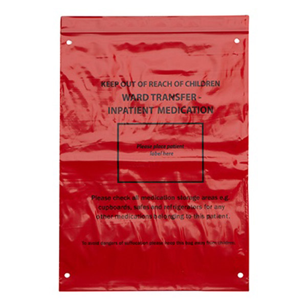 Patients/Inpatients Own Medication Ward Transfer Bags