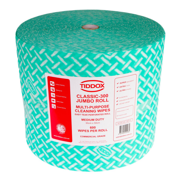 Classic Jumbo Roll – Spunlace cloth 600 Wipes Classic Jumbo Roll – Spunlace cloth 600 Wipes