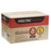 Protek Latex Natural Gloves - Lightly Powdered or Powder Free (10 boxes x 100)