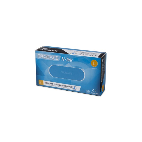 ProSafe N-Tek Blue Nitrile Examination Gloves x 2000pcs ProSafe N-Tek Blue Nitrile Examination Gloves x 2000pcs