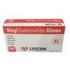 LifeCom Vinyl Examination Gloves Powder Free x 1000