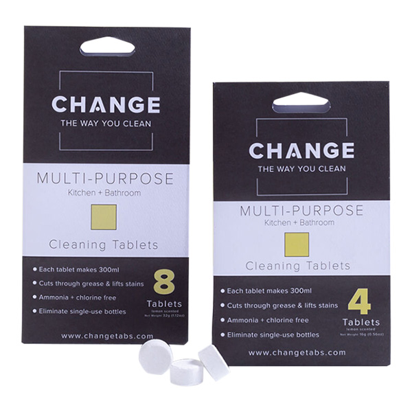 Change Eco Friendly Multi-Purpose Cleaning Tablets Change Eco Friendly Multi-Purpose Cleaning Tablets
