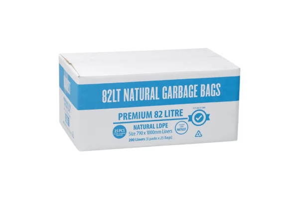 Natural Star Sealed Clear Bin Liners Available from 27L to 240 Litre