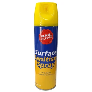 NAB Clean Surface Sanitiser Spray - Citrus Scent 500mL NAB Clean Surface Sanitiser Spray - Citrus Scent 500mL