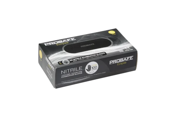 ProSafe Eclipse Black Nitrile Gloves 10 x 100 (1000 per carton) ProSafe Eclipse Black Nitrile Gloves 10 x 100 (1000 per carton)
