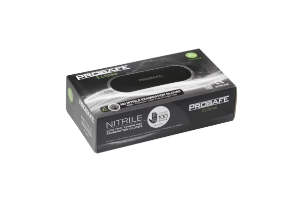 ProSafe Eclipse Black Nitrile Gloves 10 x 100 (1000 per carton) ProSafe Eclipse Black Nitrile Gloves 10 x 100 (1000 per carton)