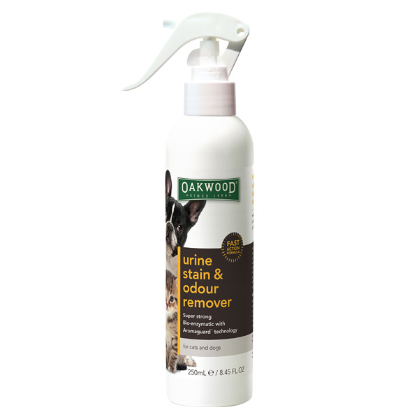Oakwood Pet Care Urine Stain & Odour Remover 250mL Oakwood Pet Care Urine Stain & Odour Remover 250mL