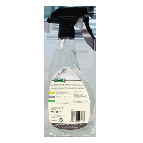 Oakwood Stone Benchtop 3in1 Cleaner 500mL Oakwood Stone Benchtop 3in1 Cleaner 500mL