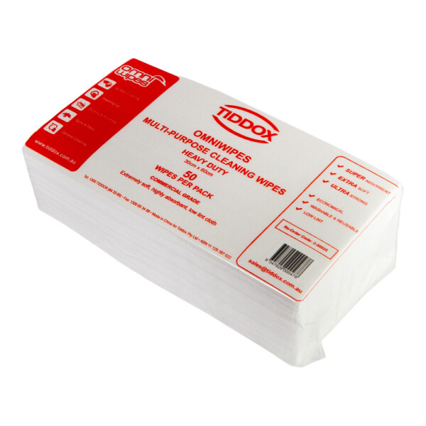 Tiddox Multi-Purpose Heavy Duty Cleaning OmniWipes x 300 sheets Tiddox Multi-Purpose Heavy Duty Cleaning OmniWipes x 300 sheets