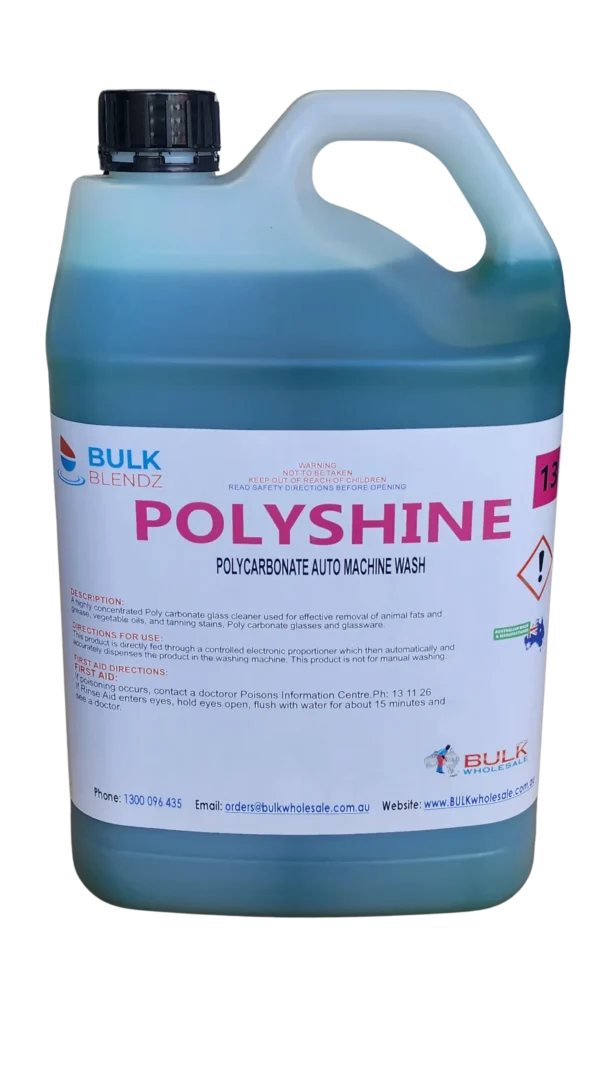 Bulk Blendz Polyshine Automatic Machine Glass Wash