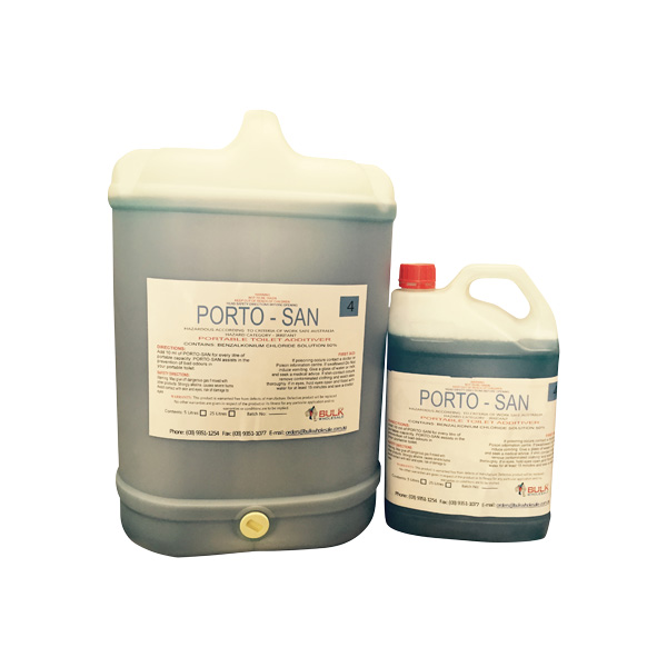 Bulk Blendz Porto-San Portable Toilet Sanitiser and Cleaner Bulk Blendz Porto-San Portable Toilet Sanitiser and Cleaner