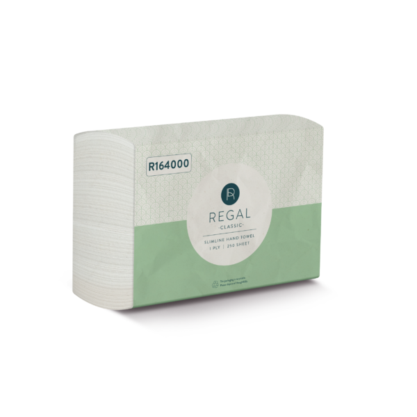 Regal Slimline (Multifold) Hand Towels 250 Sheet x 16 Packs