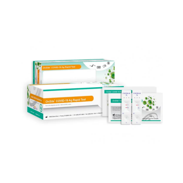 OnSite Covid-19 Rapid Antigen Self Test Nasal Swab 5 Pack