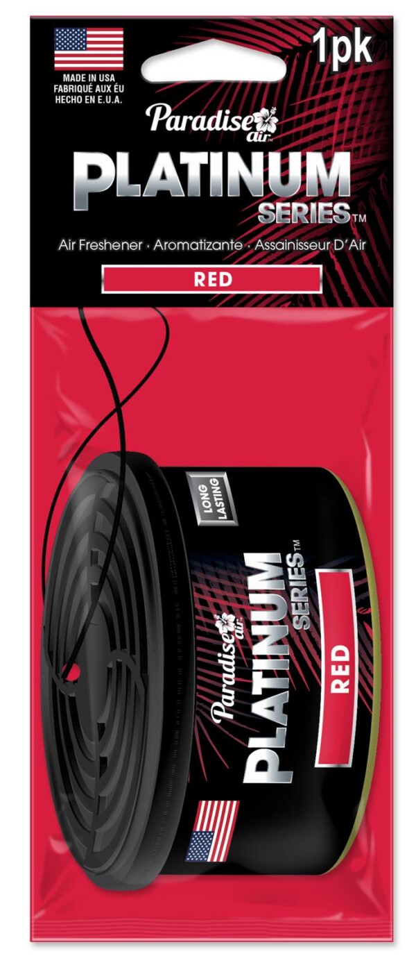 Paradise Air Paper Air Freshener - RED Paradise Air Paper Air Freshener - RED