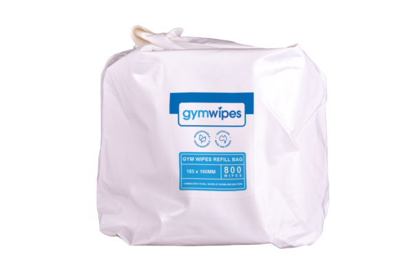 Gym Wipes 800 sheets per roll x 4 rolls