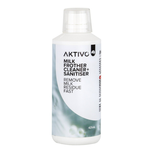 Aktivo Milk Frother Cleaner and Sanitiser 425mL Aktivo Milk Frother Cleaner and Sanitiser 425mL