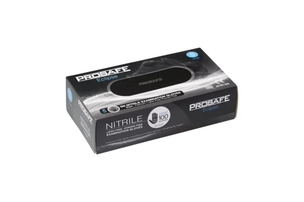 ProSafe Eclipse Black Nitrile Gloves 10 x 100 (1000 per carton) ProSafe Eclipse Black Nitrile Gloves 10 x 100 (1000 per carton)