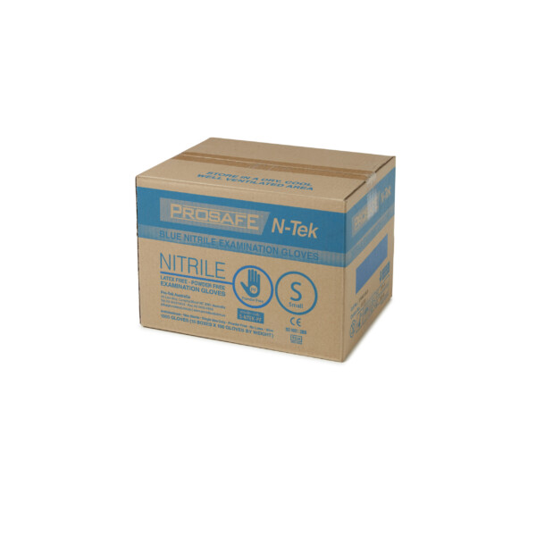 ProSafe N-Tek Blue Nitrile Examination Gloves x 2000pcs ProSafe N-Tek Blue Nitrile Examination Gloves x 2000pcs