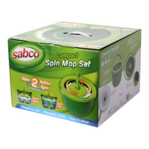 Sabco Compact Spin Mop Set