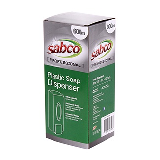 Sabco Professional Plastic Soap Dispenser with clear view window Sabco Professional Plastic Soap Dispenser with clear view window