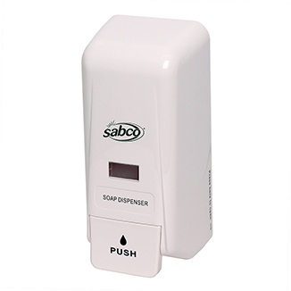 Sabco Professional Plastic Soap Dispenser with clear view window Sabco Professional Plastic Soap Dispenser with clear view window