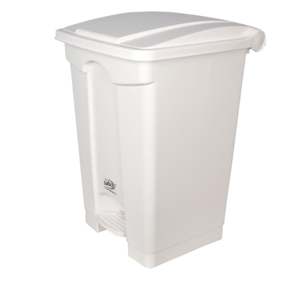 Sabco Heavy Duty 45 Litre White Pedal Bin (5 bins per carton) Sabco Heavy Duty 45 Litre White Pedal Bin (5 bins per carton)