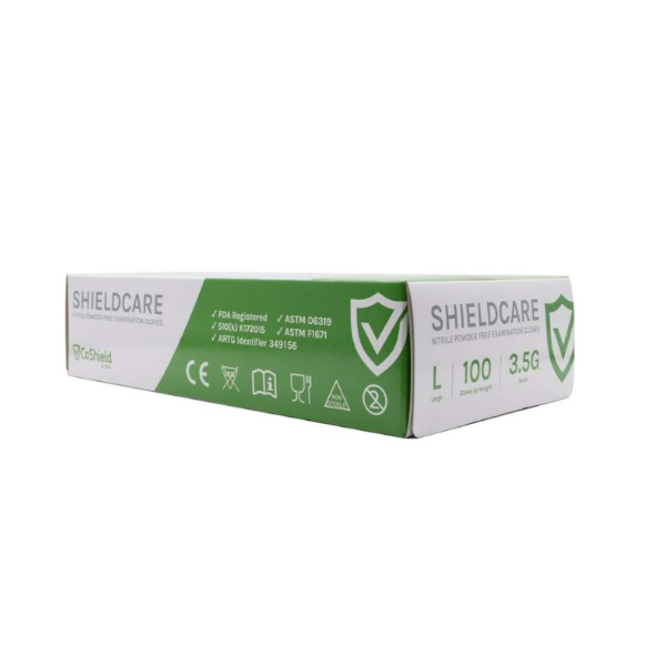 ShieldCare Nitrile Powder Free Examination Gloves x 1000