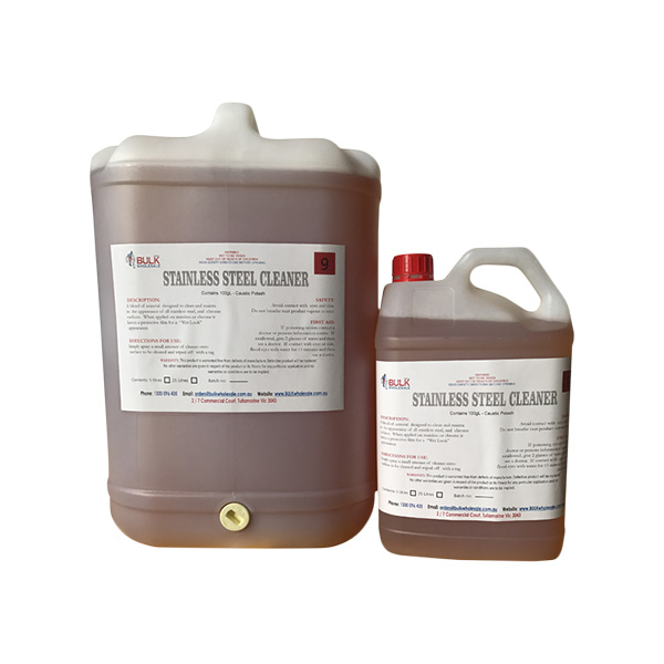 Bulk Blendz Stainless Steel Cleaner Australian Made