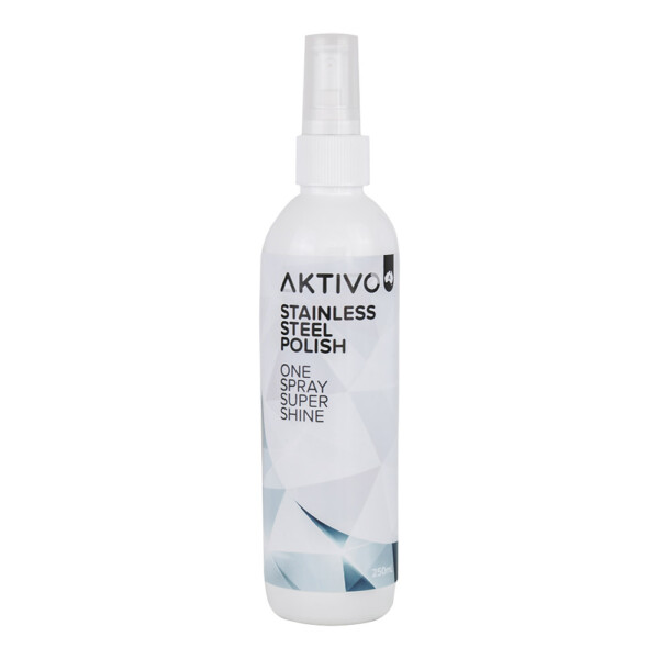 Aktivo Ready To Use Stainless Steel Polish 250mL Aktivo Ready To Use Stainless Steel Polish 250mL
