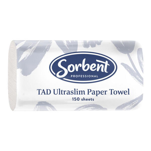 Sorbent Professional TAD Ultraslim Hand Towels 150 sheet x 16 packs Sorbent Professional TAD Ultraslim Hand Towels 150 sheet x 16 packs