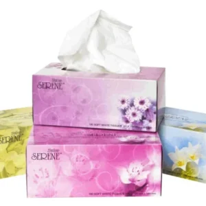 Polar Serene 2 ply 180 sheet Facial Tissues x 36 per carton