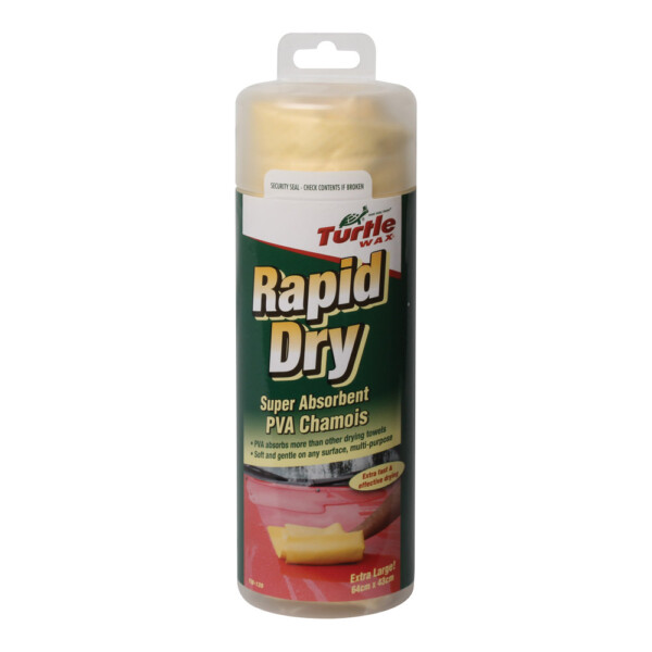 Turtle Wax Rapid Dry Chamois (Large) 66x43cm