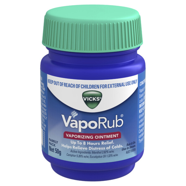 Vicks Vaporub Vapourising Ointment Rub